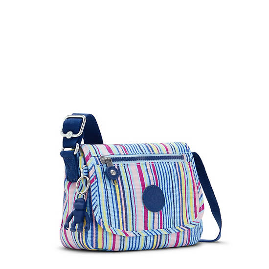 Kipling Sabian Klassieke Printed Crossbody Mini Tassen Blauw | België 1875XY